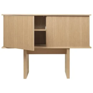 Woud Aufbewahrungsmöbel-ferm LIVING Stilt Sideboard, 1 Tür, Eiche natur
