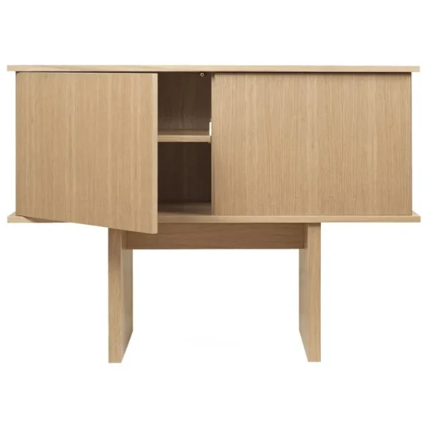Woud Aufbewahrungsmöbel-ferm LIVING Stilt Sideboard, 1 Tür, Eiche natur
