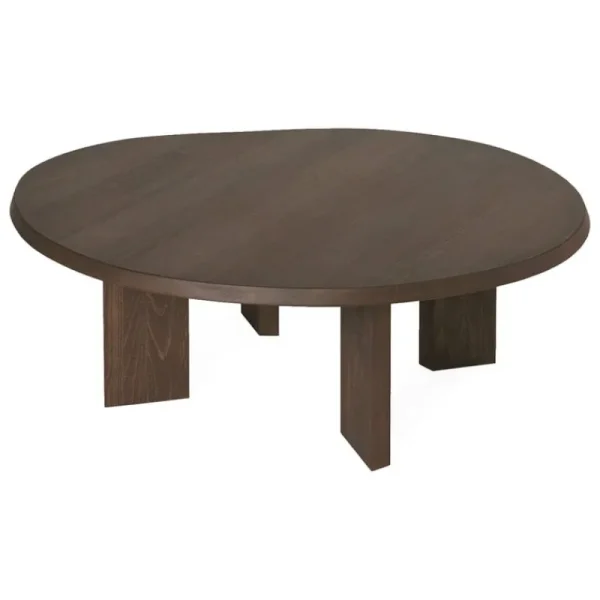 Fritz Hansen Tische-ferm LIVING Tarn Couchtisch, dunkel gebeizte Buche