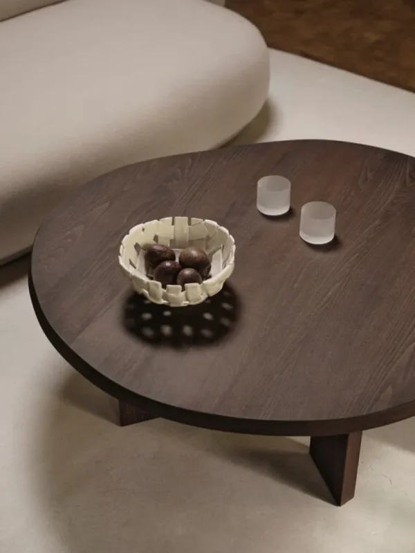 Fritz Hansen Tische-ferm LIVING Tarn Couchtisch, dunkel gebeizte Buche
