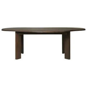 ferm LIVING Tische-Tarn Esstisch, 220 x 118,5 cm, dunkel gebeizte Buche