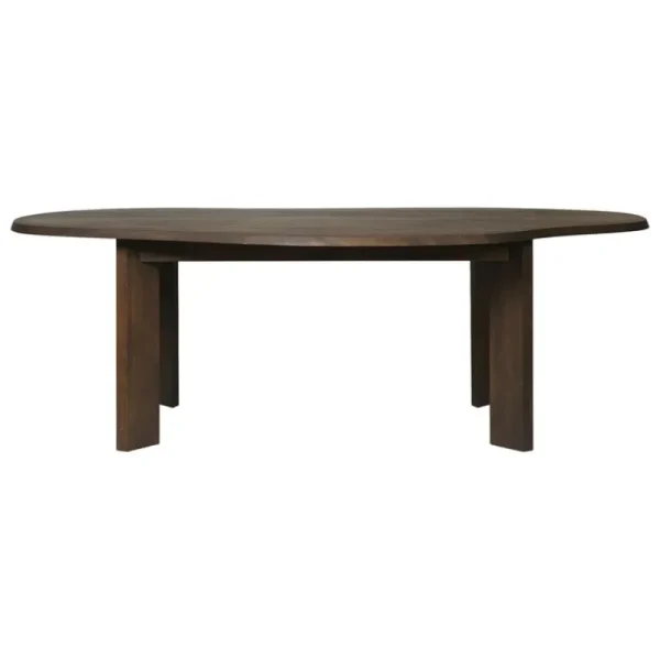 ferm LIVING Tische-Tarn Esstisch, 220 x 118,5 cm, dunkel gebeizte Buche