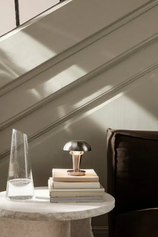Marset Tischlampen-ferm LIVING Tiny Tischleuchte, niedrig, Stahl