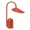 GUBI Tischlampen | Tragbare Lampen-ferm LIVING Tragbare Leuchte Arum, Oxidrot