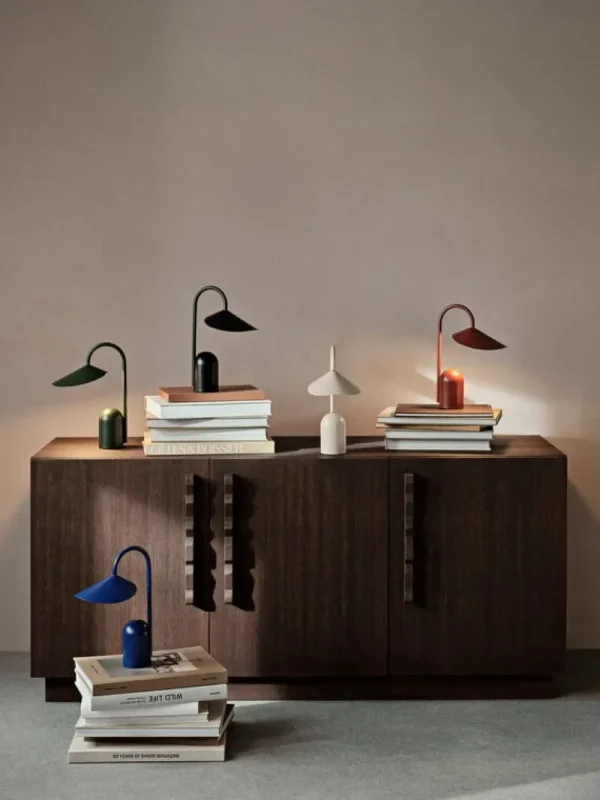 GUBI Tischlampen | Tragbare Lampen-ferm LIVING Tragbare Leuchte Arum, Oxidrot