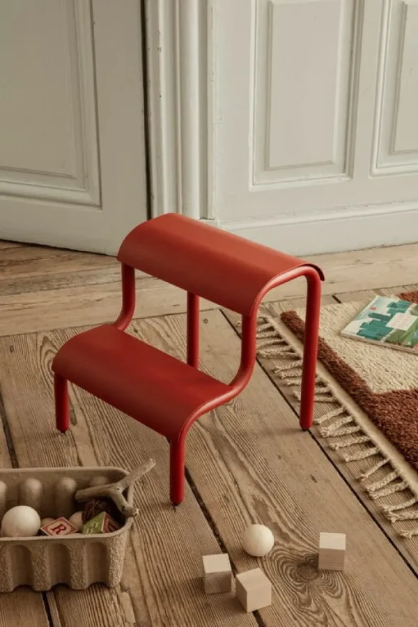 Kinder ferm LIVING Möbel Für Das Kinderzimmer | Tritthocker Und -leitern^Up Step Hocker, Rot