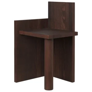 Montana Furniture Tische | Sitzgelegenheiten-ferm LIVING Uta Piece Beistelltisch/Hocker, Kiefernholz dunkel geölt