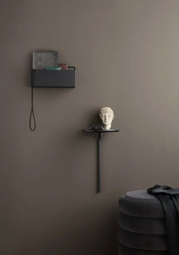 ferm LIVING Garten | Aufbewahrungsbehälter^Wall Box, rechteckig, schwarz