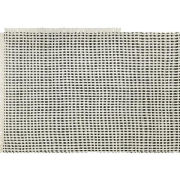 ferm LIVING Outdoor-textilien^Way Teppich, 140 x 200 cm, cremefarben - dunkelblau