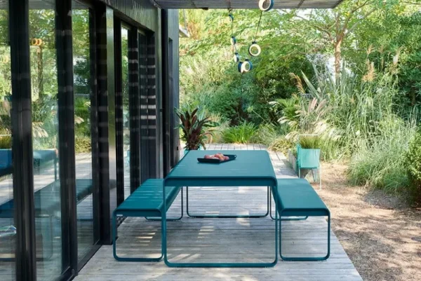 Fermob Terrassenmöbel^Bellevie Tisch, 196 x 90 cm, Kaktusgrün
