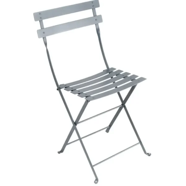 Fermob Terrassenmöbel^Bistro Metal Stuhl, sturmgrau