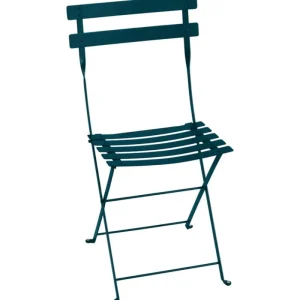 Fermob Terrassenmöbel^Bistro Metal Stuhl, eisvogelblau
