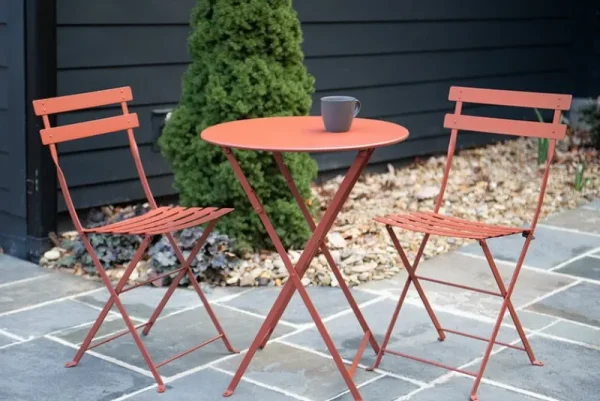 Fermob Terrassenmöbel^Bistro Metal Stuhl, ockerrot
