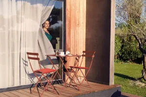 Fermob Terrassenmöbel^Bistro Metal Stuhl, ockerrot
