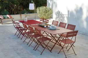 Fermob Terrassenmöbel^Bistro Metal Stuhl, ockerrot