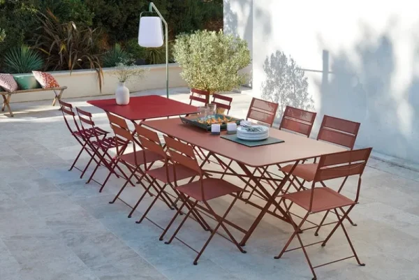 Fermob Terrassenmöbel^Bistro Metal Stuhl, ockerrot