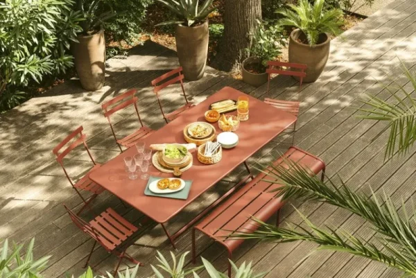 Fermob Terrassenmöbel^Bistro Metal Stuhl, ockerrot