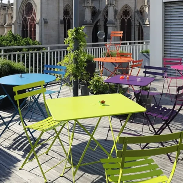Fermob Terrassenmöbel^Bistro Metal Stuhl, baumwollweiß