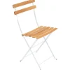 Fermob Terrassenmöbel^Bistro Naturel Stuhl, cotton white