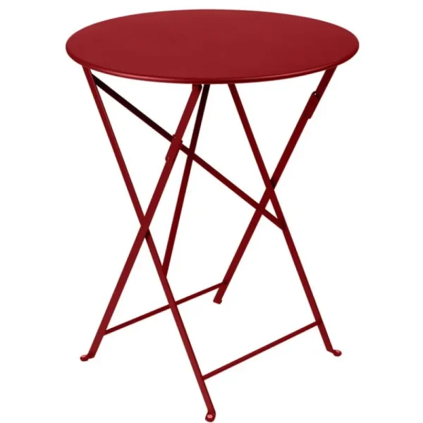 Fermob Terrassenmöbel^Bistro Tisch, 60 cm, chili