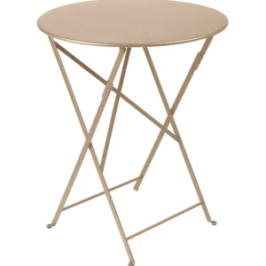 Fermob Terrassenmöbel^Bistro Tisch, 60 cm, Muskatnuss