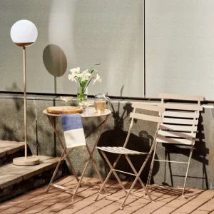 Fermob Terrassenmöbel^Bistro Tisch, 60 cm, Muskatnuss