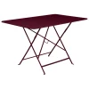Fermob Terrassenmöbel^Bistro Tisch, 117 x 77 cm, Schwarzkirsche