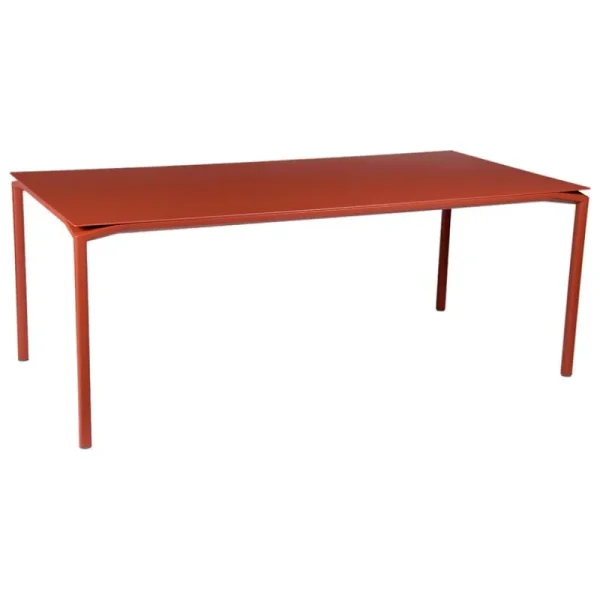 Fermob Terrassenmöbel^Calvi Tisch 195 x 95 cm, Ockerrot