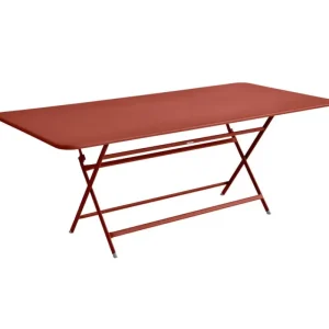 Fermob Terrassenmöbel^Caractère Tisch, 90 x 190 cm, Ockerrot