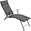 Fermob Terrassenmöbel^Chaiselongue Bistro Metal, Liquorice
