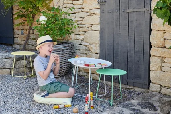 Fermob Terrassenmöbel | Tische^Cocotte niedriger Tisch, Lakritzschwarz