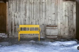 Fermob Terrassenmöbel^Luxembourg 2-Sitzer-Bank, Ockerrot