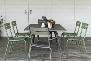 Fermob Terrassenmöbel^Luxembourg Stuhl, Acapulcoblau