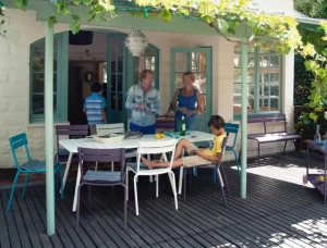 Fermob Terrassenmöbel^Luxembourg Stuhl, baumwollweiß