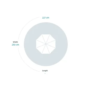 Fermob Sonnenschirme^Shadoo Sonnenschirm, Zitronengelb satiniert