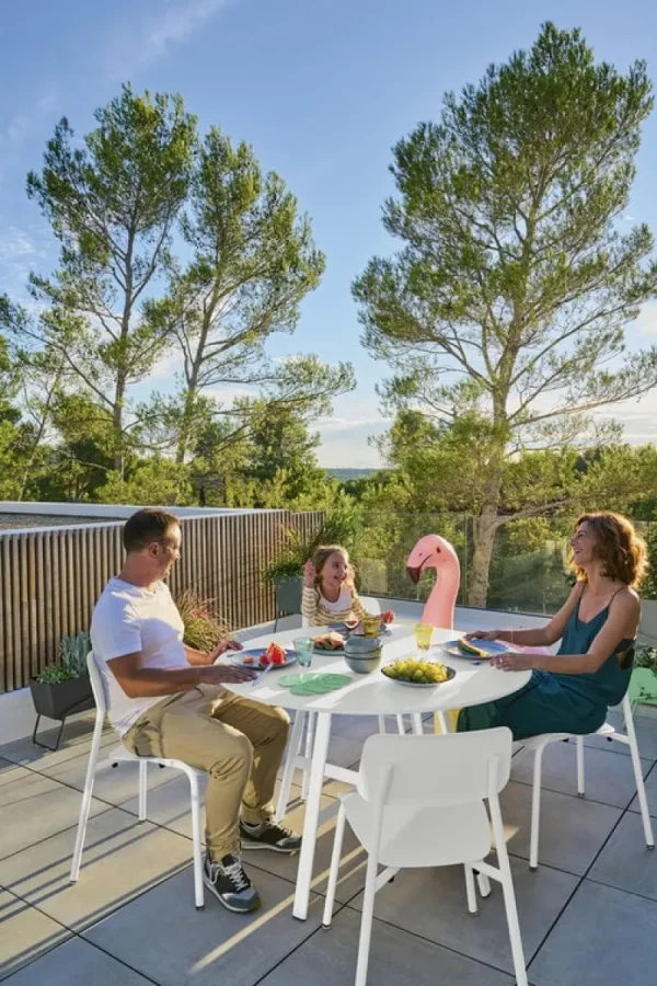 Fermob Terrassenmöbel^Studie Stuhl, Lakritzschwarz