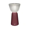 Hem Tischlampen | Tragbare Lampen-Fermob Swiing tragbare Tischleuchte, 20 cm, Black Cherry