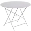 Fermob Terrassenmöbel^Tisch Bistro, 96 cm, wollweiß