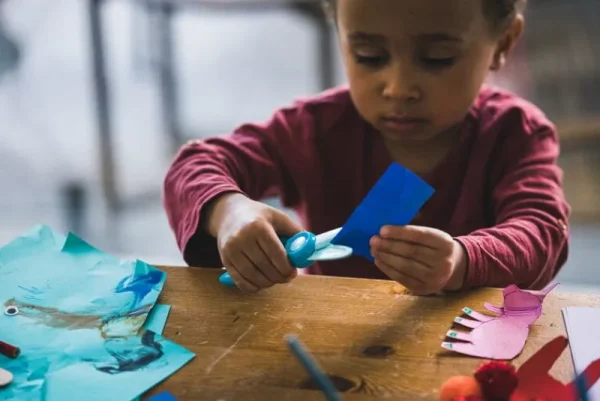 Kinder Fiskars Spielzeug^Lernschere, Blaugrün