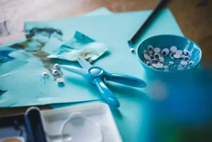 Kinder Fiskars Spielzeug^Lernschere, Blaugrün
