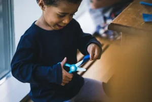 Kinder Fiskars Spielzeug^Lernschere, Blaugrün