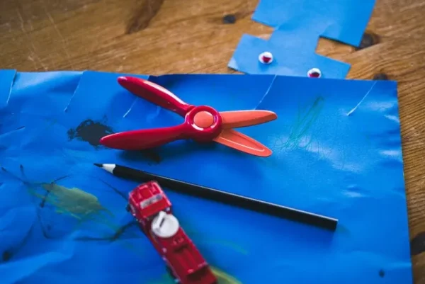 Kinder Fiskars Spielzeug^Lernschere, Rot