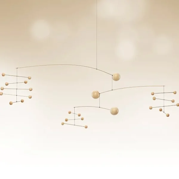 Flensted Mobiles Dekorationsgegenstände^Mobile Symphony, 85 cm, natur