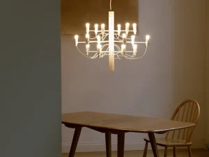 Pilke Lights Deckenleuchten-Flos 2097/18 Kronleuchter, Weiß