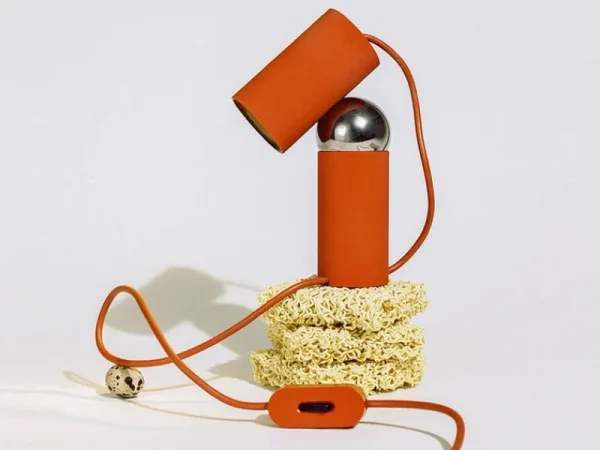 Flos Tischlampen-Bilboquet Tischleuchte, Tomatenrot