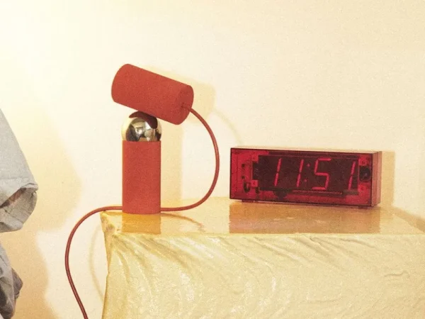 Flos Tischlampen-Bilboquet Tischleuchte, Tomatenrot