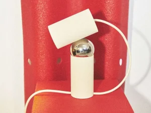 Flos Tischlampen-Bilboquet Tischleuchte, Leinenweiß