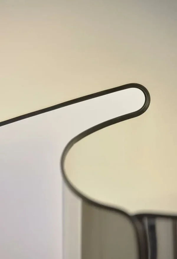 Flos Tischlampen-Chiara Tischleuchte, Aluminium – Anthrazit
