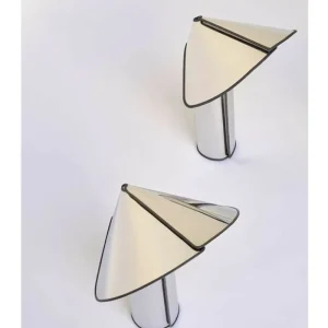 Flos Tischlampen-Chiara Tischleuchte, Aluminium – Anthrazit