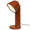 Vitra Tischlampen-Flos Céramique Down Tischleuchte, Rostrot
